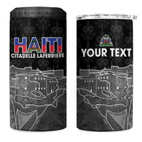Haiti Citadelle Laferriere Personalized 4 in 1 Can Cooler Tumbler Haitian Heritage Veve Vodou - Wonder Print Shop