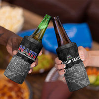 Haiti Citadelle Laferriere Personalized 4 in 1 Can Cooler Tumbler Haitian Heritage Veve Vodou - Wonder Print Shop