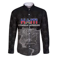 Haiti Citadelle Laferriere Personalized Family Matching Long Sleeve Bodycon Dress and Hawaiian Shirt Haitian Heritage Veve Vodou - Wonder Print Shop