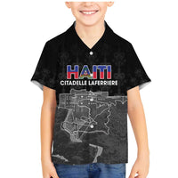 Haiti Citadelle Laferriere Personalized Family Matching Mermaid Dress and Hawaiian Shirt Haitian Heritage Veve Vodou - Wonder Print Shop