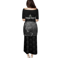 Haiti Citadelle Laferriere Personalized Family Matching Puletasi and Hawaiian Shirt Haitian Heritage Veve Vodou - Wonder Print Shop