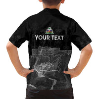 Haiti Citadelle Laferriere Personalized Family Matching Tank Maxi Dress and Hawaiian Shirt Haitian Heritage Veve Vodou - Wonder Print Shop