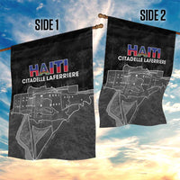 Haiti Citadelle Laferriere Garden Flag Haitian Heritage Veve Vodou - Wonder Print Shop