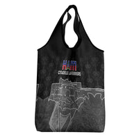 Haiti Citadelle Laferriere Grocery Bag Haitian Heritage Veve Vodou - Wonder Print Shop