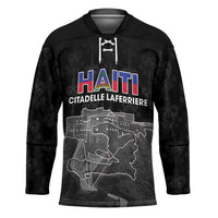Haiti Citadelle Laferriere Personalized Hockey Jersey Haitian Heritage Veve Vodou - Wonder Print Shop