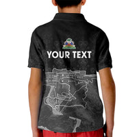 Haiti Citadelle Laferriere Personalized Kid Polo Shirt Haitian Heritage Veve Vodou - Wonder Print Shop