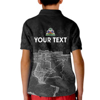 Haiti Citadelle Laferriere Personalized Kid Polo Shirt Haitian Heritage Veve Vodou - Wonder Print Shop