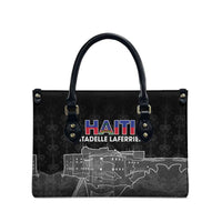 Haiti Citadelle Laferriere Leather Bag Haitian Heritage Veve Vodou - Wonder Print Shop