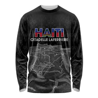 Haiti Citadelle Laferriere Personalized Long Sleeve Shirt Haitian Heritage Veve Vodou - Wonder Print Shop