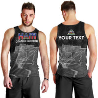 Haiti Citadelle Laferriere Personalized Men Tank Top Haitian Heritage Veve Vodou - Wonder Print Shop