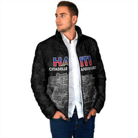 Haiti Citadelle Laferriere Personalized Padded Jacket Haitian Heritage Veve Vodou - Wonder Print Shop
