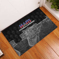 Haiti Citadelle Laferriere Rubber Doormat Haitian Heritage Veve Vodou - Wonder Print Shop