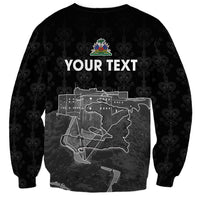 Haiti Citadelle Laferriere Personalized Sweatshirt Haitian Heritage Veve Vodou - Wonder Print Shop