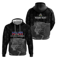 Haiti Citadelle Laferriere Personalized Zip Hoodie Haitian Heritage Veve Vodou - Wonder Print Shop