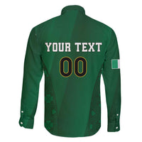 Custom Ireland Rugby Family Matching Short Sleeve Bodycon Dress and Hawaiian Shirt Shamrock With Ireland Flag Colors - Wonder Print Shop