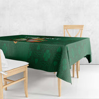 Custom Ireland Rugby Tablecloth Shamrock With Ireland Flag Colors - Wonder Print Shop