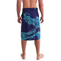 Custom Italy Rugby Lavalava Gli Azzurri Flame Pattern - Wonder Print Shop