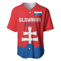 Custom Slovakia Football Baseball Jersey Come On Sokoli