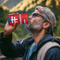 Custom Slovakia Football 4 in 1 Can Cooler Tumbler Come On Sokoli