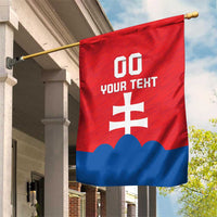 Custom Slovakia Football Garden Flag Come On Sokoli