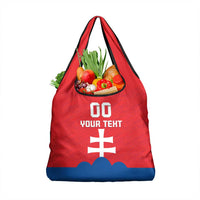 Custom Slovakia Football Grocery Bag Come On Sokoli