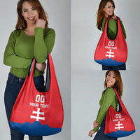 Custom Slovakia Football Grocery Bag Come On Sokoli
