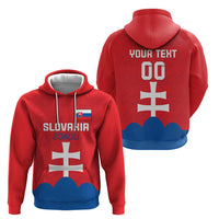 Custom Slovakia Football Hoodie Come On Sokoli