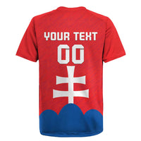 Custom Slovakia Football Rugby Jersey Come On Sokoli