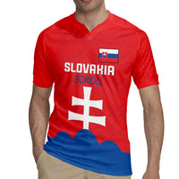 Custom Slovakia Football Rugby Jersey Come On Sokoli