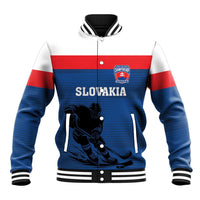 Custom Slovakia Hockey Baseball Jacket Go Nasi Chlapci