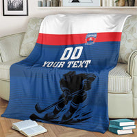 Custom Slovakia Hockey Blanket Go Nasi Chlapci