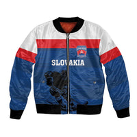 Custom Slovakia Hockey Bomber Jacket Go Nasi Chlapci