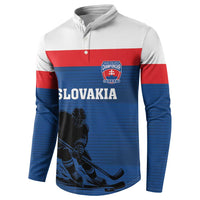 Custom Slovakia Hockey Button Sweatshirt Go Nasi Chlapci