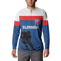 Custom Slovakia Hockey Button Sweatshirt Go Nasi Chlapci