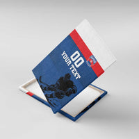 Custom Slovakia Hockey Canvas Wall Art Go Nasi Chlapci