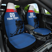 Custom Slovakia Hockey Car Seat Cover Go Nasi Chlapci