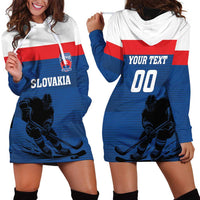 Custom Slovakia Hockey Hoodie Dress Go Nasi Chlapci