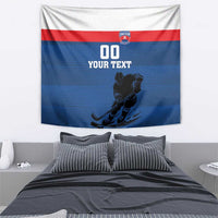 Custom Slovakia Hockey Tapestry Go Nasi Chlapci