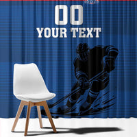 Custom Slovakia Hockey Window Curtain Go Nasi Chlapci