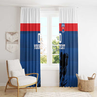 Custom Slovakia Hockey Window Curtain Go Nasi Chlapci