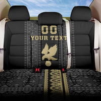 Custom Mexico Football Back Car Seat Cover El Tri Aztec Pattern Back Version