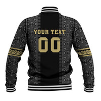 Custom Mexico Football Baseball Jacket El Tri Aztec Pattern Back Version