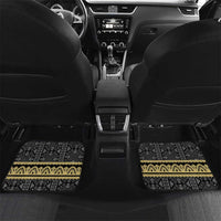 Custom Mexico Football Car Mats El Tri Aztec Pattern Back Version