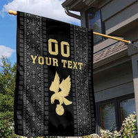 Custom Mexico Football Garden Flag El Tri Aztec Pattern Back Version