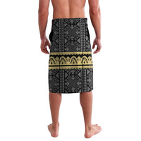Custom Mexico Football Lavalava El Tri Aztec Pattern Back Version