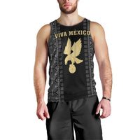 Custom Mexico Football Men Tank Top El Tri Aztec Pattern Back Version