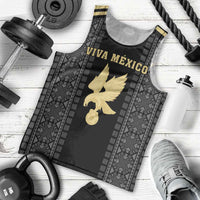 Custom Mexico Football Men Tank Top El Tri Aztec Pattern Back Version