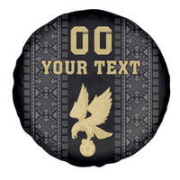 Custom Mexico Football Spare Tire Cover El Tri Aztec Pattern Back Version
