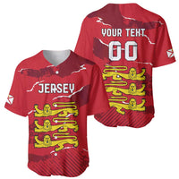 Custom Bailiwick of Jersey Baseball Jersey Sporty Style