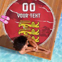 Custom Bailiwick of Jersey Beach Blanket Sporty Style